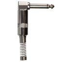 1/4'' 2-Conductor Right Angle Phone Plug