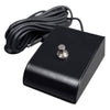 British Style 1-Button Black Footswitch 15ft Cord with 1/4" Plug