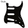 Fender Standard Stratocaster Guitar Pickguard Black 11 Hole 3 Ply S/S/S