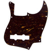 Mojotone Electric Guitar Pickguard for Jazz Bass Red Tortoise 3 Ply