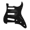 Mojotone Electric Guitar Pickguard for '62 Strat Gloss Black 3 Ply