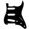 Mojotone Electric Guitar Pickguard for '57 Stratocaster Gloss Black 3 Ply