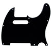 Mojotone Electric Guitar Pickguard for Tele 8 Hole Black 3-Ply