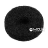 Felt Strap Button Washer Black