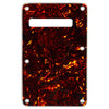 Standard Strat Backplate 3 Ply Red Tortoise