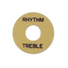 Switch Washer Ivory with Gold Print
