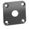 Gibson Style curved Jack Plate chrome
