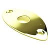 Football Style curved Jack Plate (Gold)
