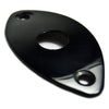 Football Style curved Jack Plate (Black)