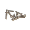 Pickup Mounting Screws for Strat (6-32 x 3/4'' Roundhead Phillips Stainless Steel) (Set of 8)