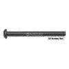 Metric Thread Humbucker Mounting Screws Nickel (Set of 10)