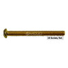 Short Humbucker Pickup Mounting Screws Gold (Set of 10)