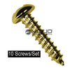 Machine Head Screws Gold (Set of 10)