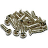 Fender Pickguard Screws Stainless Steel #4 x 1/2 (Set of 20)