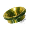 Deep Thread Round Nut for Switchcraft  3-Way Toggle Switches Gold