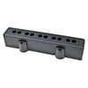 Jazz Bass Neck Pickup Cover Black (5 String)