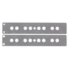 Jazz Bass Bridge Flatwork Set GREY .187''