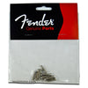 Fender Slotted Tele Bridge Pickup Mounting Screws Nickel