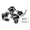 Mojotone Chrome 3-Hole Corners No Lip
