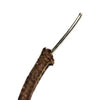 22-Ga Solid Brown Cloth Covered Wire