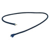22-Ga Solid Blue Cloth Covered Wire