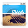 D'Addario EJ16 Phosphor Bronze Acoustic Guitar Strings, Light, 12-53