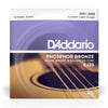 D'Addario EJ26 Phosphor Bronze Acoustic Guitar Strings, Custom Light, 11-52