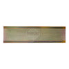 British Style Yellow Zinc Plated Steel Backpanel