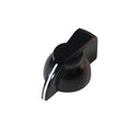 Mojotone Flat Topped Black Chicken Head Knob