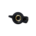 Mojotone Flat Topped Black Chicken Head Knob