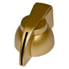 Mojotone Flat Topped Antique Gold Chicken Head Knob