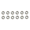 Blackface Style Medium Chrome Decorative Washer (Set of 12)