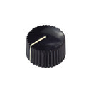 Fender Style Black Barrel Knob