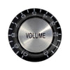 Top Hat Volume Knob (Black/Silver)