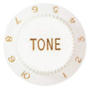 Strat Tone Knob (White)