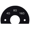 Mojotone Custom 100 Impedance Selector Plate