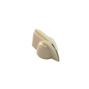 One alternate Mojotone cream chicken head guitar knob without metal sleeves.