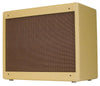 Custom Tweed Style 1x12 Narrow Panel Speaker Extension Cabinet
