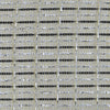 Irregular Aged Black/White/Silver Grill Cloth 28"W