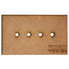 Mojotone Jazz Bass Assembly Board Template